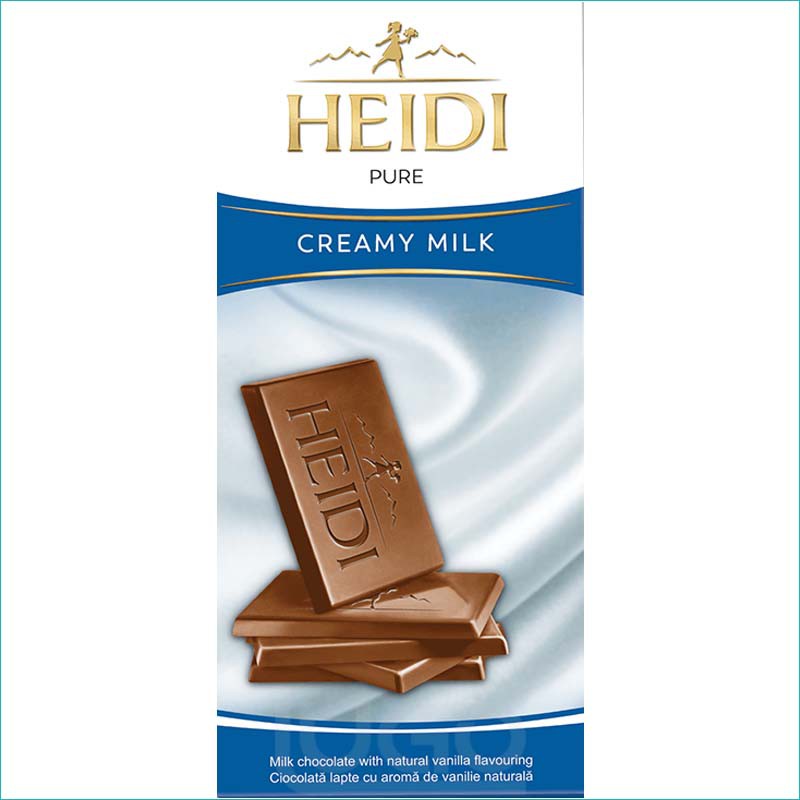 Heidi czekolada 80g. Creamy Milk