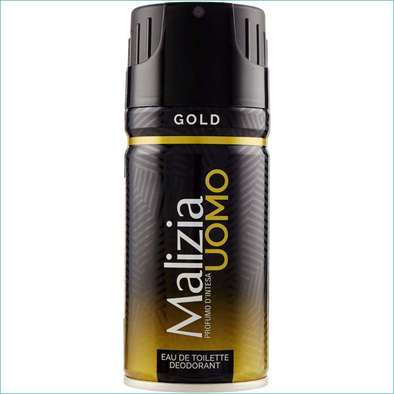 Malizia Men dezodorant 150ml. Gold