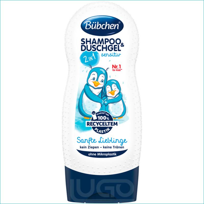 Bubchen szampon i żel dla dzieci 230ml. Sensitive