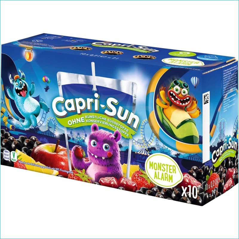Capri-Sun sok 10szt/200ml. Monster Alarm DE