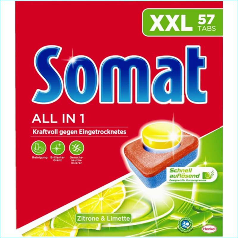 Somat All in 1 tabletki do zmywarki 57szt.
